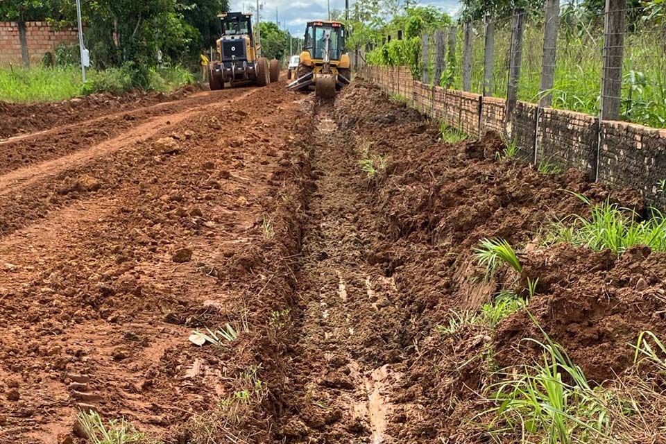 Prefeitura recupera seis quilômetros de vias no setor chacareiro da zona Leste de Porto Velho
