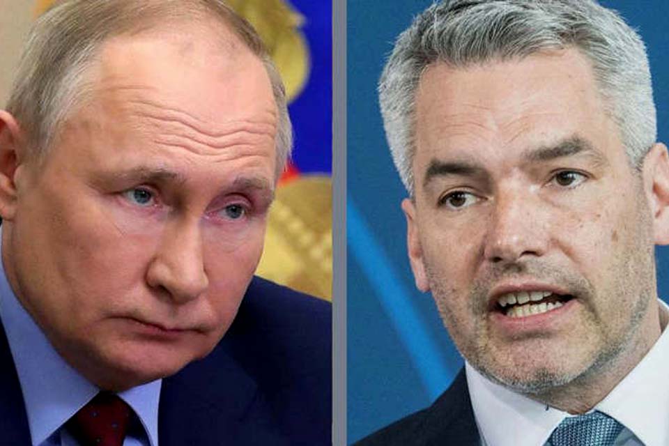 Chanceler da Áustria relata 