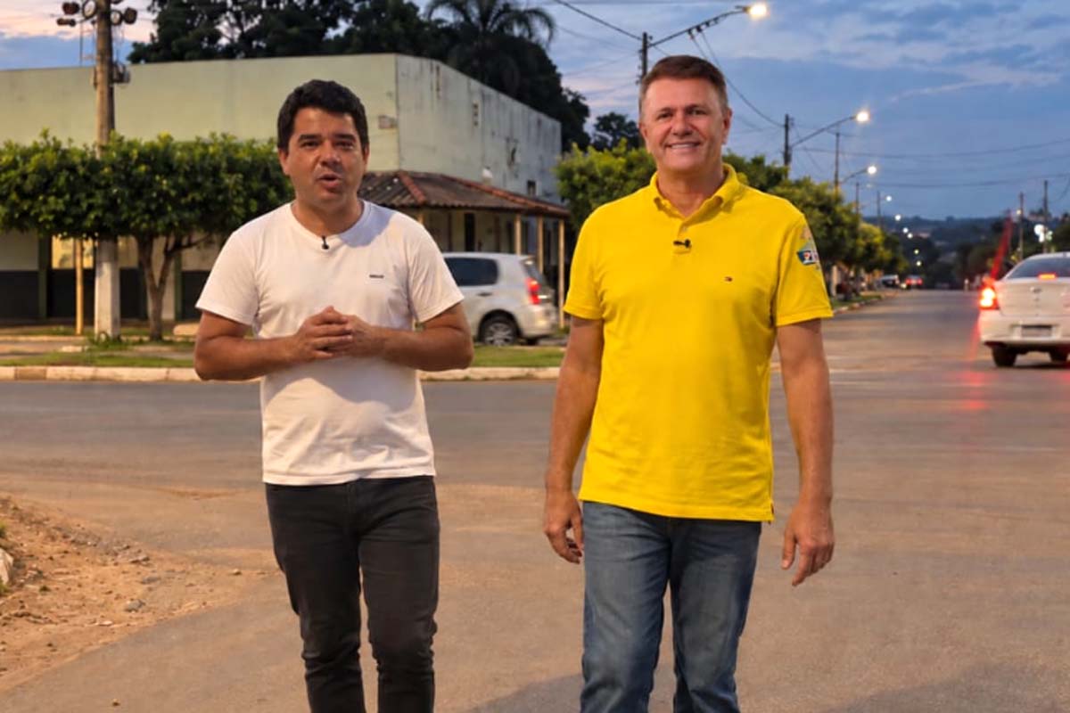Prefeito Leandro Vieira agradece Luizinho Goebel por investimentos em Corumbiara