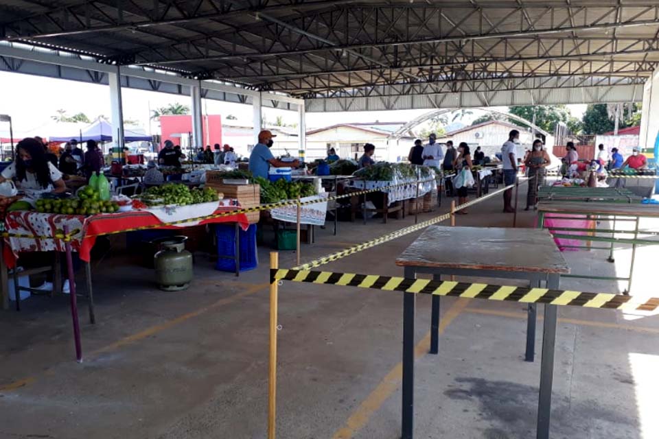 Novo decreto determina medidas para funcionamento da feira livre no município
