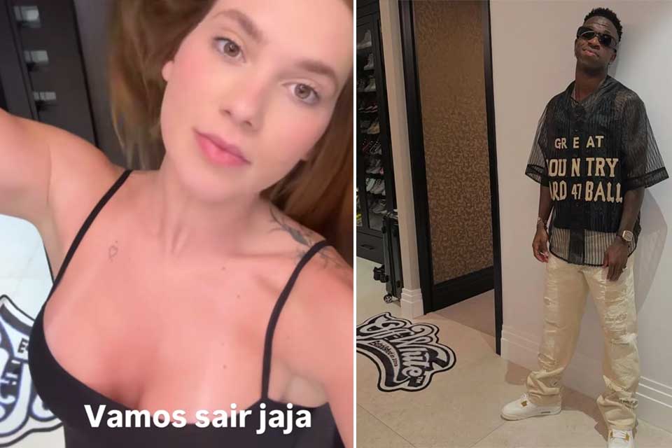 Tapete em vídeo de Virginia Fonseca alimenta rumores de romance com Vini Jr.