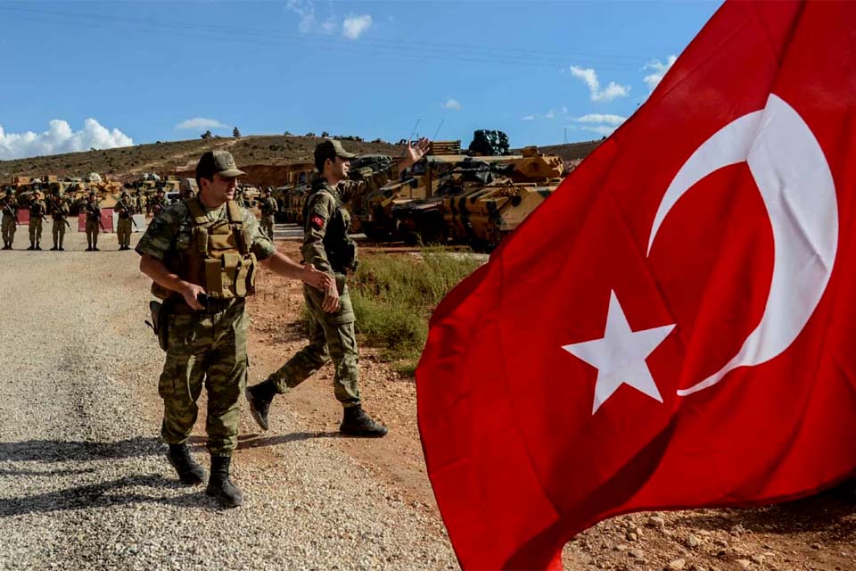 Turquia noticia explosão na fronteira com a Síria