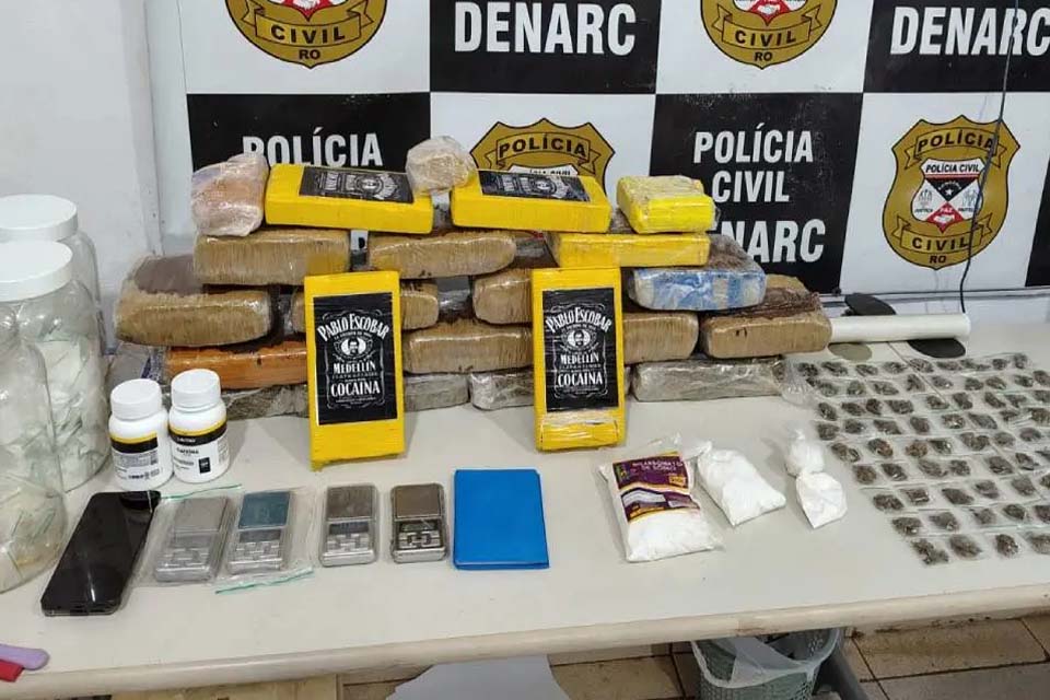 Polícia fecha laboratório de cocaína na zona leste de Porto Velho