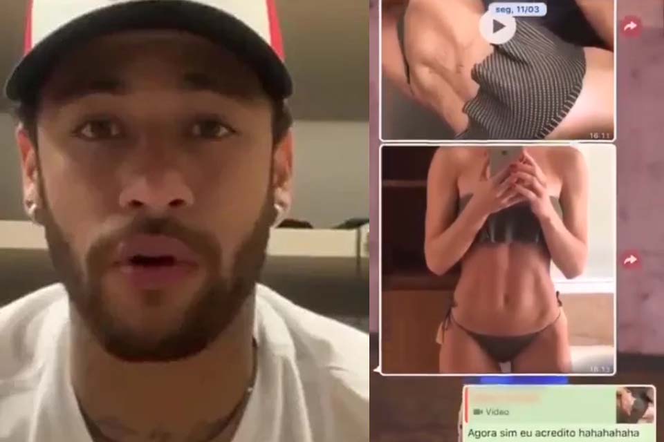 Neymar expõe mensagens que trocou com jovem que o acusou de estupro; VÍDEO