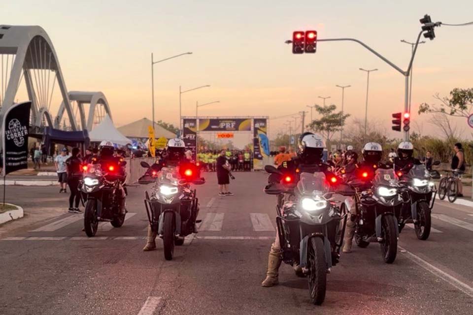 Em Porto Velho-RO, Polícia Rodoviária Federal realiza 1ª Corrida da PRF