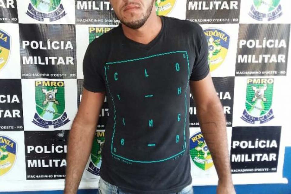 PM de Machadinho prende foragido de Ouro Preto acusado de dois homicídios