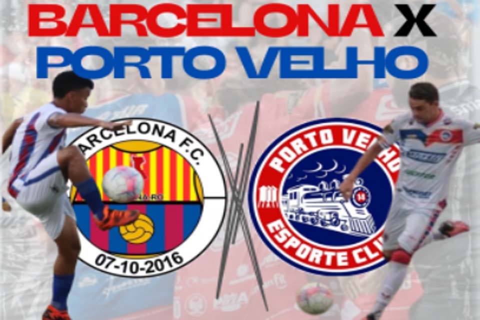 Primeiros 90 minutos da final do Rondoniense entre Barcelona e Porto Velho é hoje