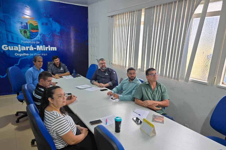 Prefeitura de Guajará-Mirim realiza reunião sobre fortalecimento da transparência pública