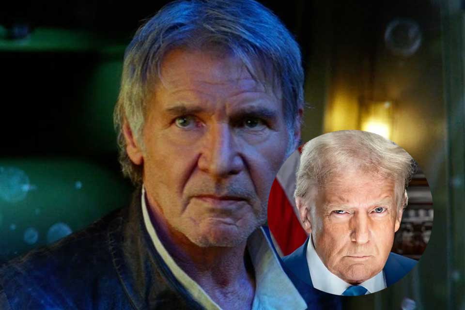 Harrison Ford chama Donald Trump de “o maior criminoso da história”