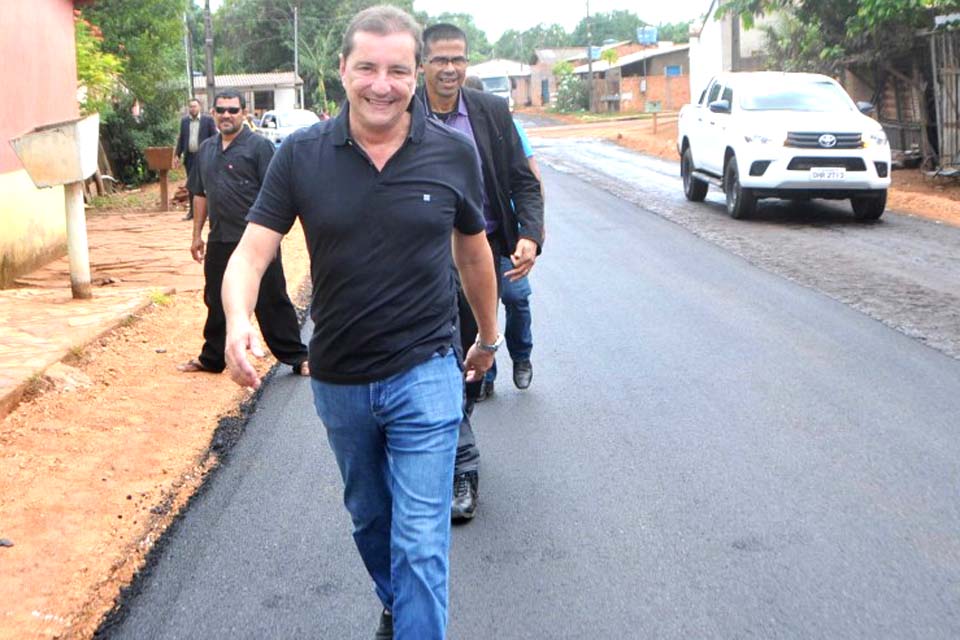 Por determinação do prefeito Hildon Chaves, obras seguem a todo vapor em vários bairros da capital