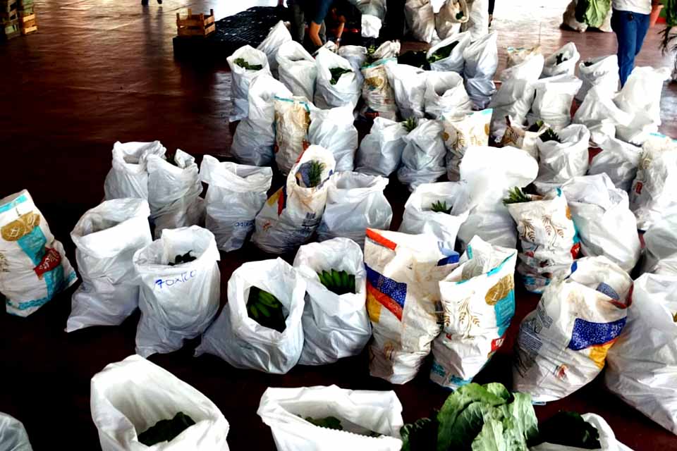 Unidades de acolhimento da Prefeitura são contempladas com alimentos da agricultura familiar