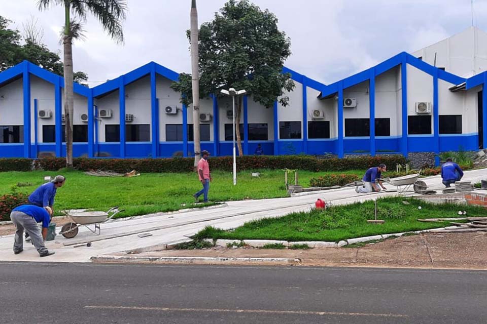 Secretaria Municipal de Obras e Serviços Públicos trabalha no melhoramento das estruturas municipais