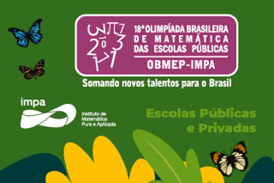 Inscrições para a Olimpíada de Matemática terminam na sexta-feira, 17