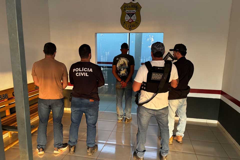 Foragido de alta periculosidade é preso em Rondônia em ação conjunta