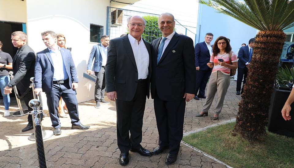 Presidente do TJRO dá boas vindas ao ministro Geraldo Alckmin