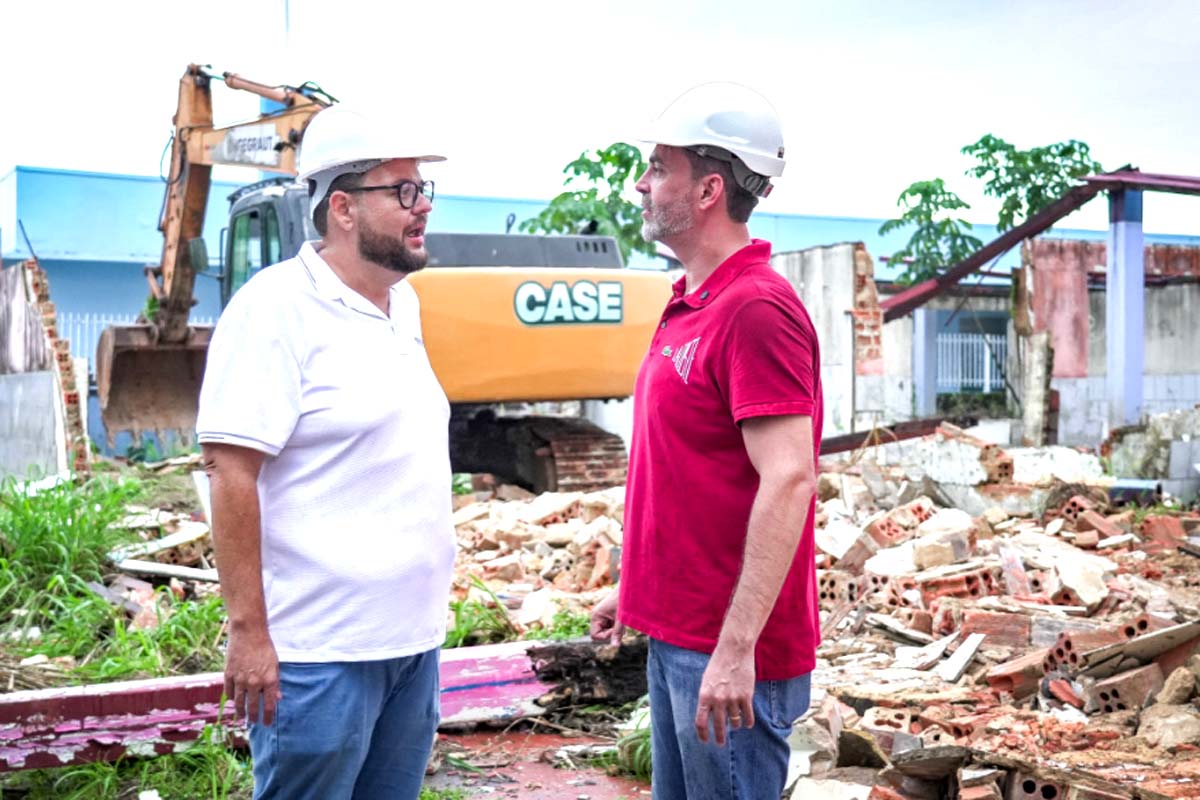 Antigo Cica começa a dar lugar a novo projeto na capital; Léo Moraes destacou a importância da revitalização da área