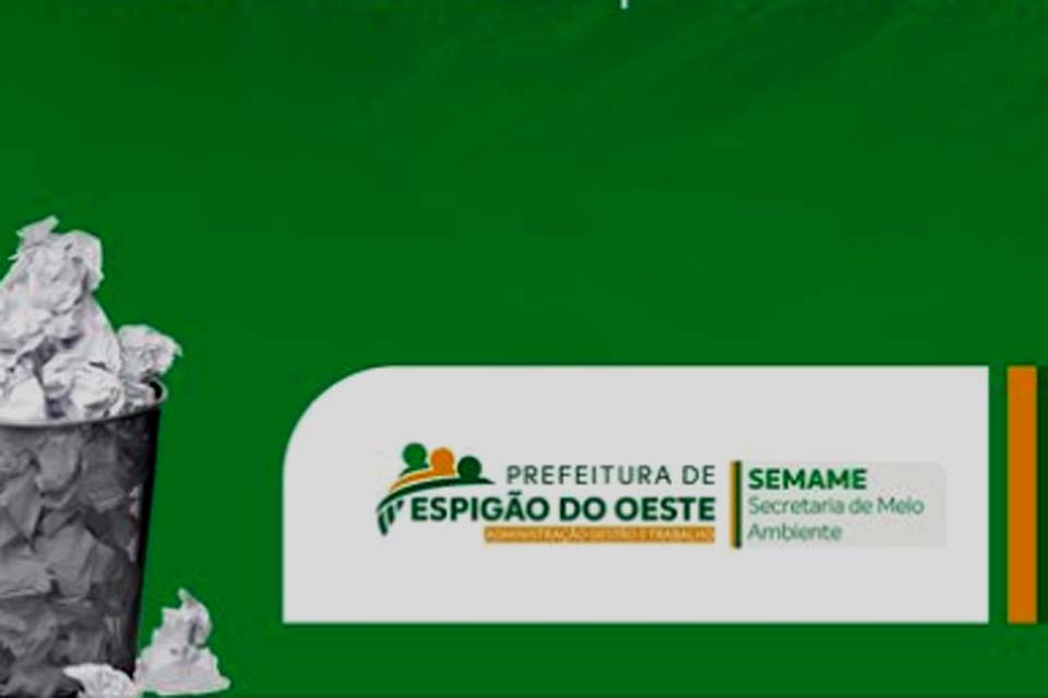 Coleta de lixo nos bairros Caixa da Águs, Cidade Alta e Jorge Teixeira em Espigão do Oeste ocorre no período noturno