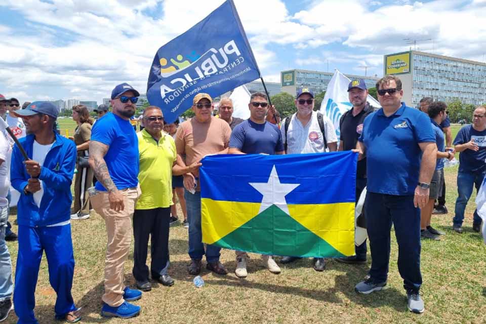 SINJUR participa de marcha nacional contra a Reforma Administrativa e reforça mobilização em defesa do serviço público