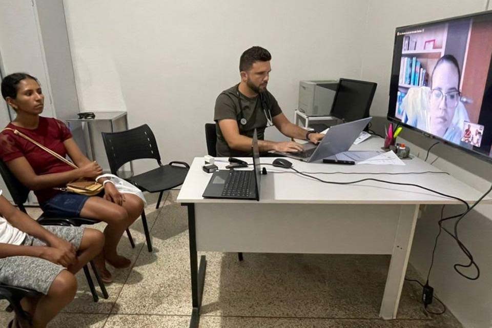 Jaru é o segundo município de Rondônia que mais realizou atendimentos médicos especializados por Telemedicina em 2023