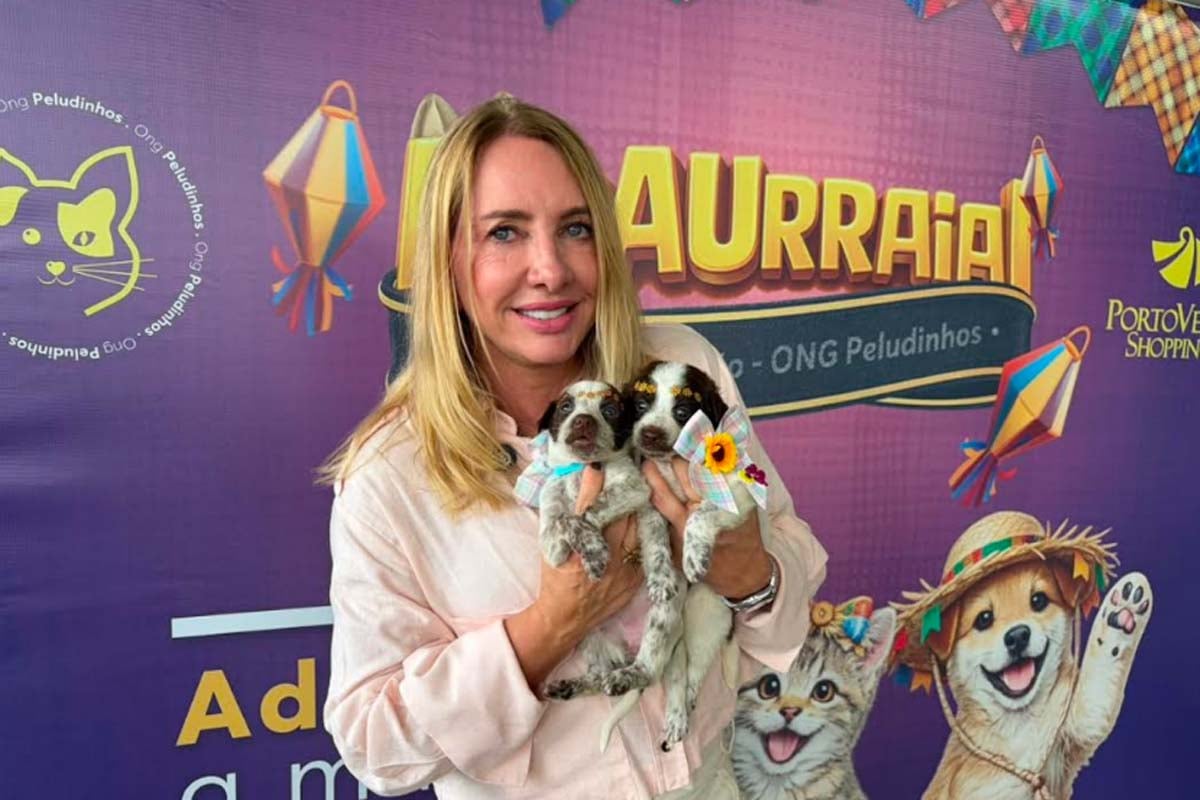 Ieda Chaves prestigia feira de adoção pet em Porto Velho com dezenas de animais acolhidos