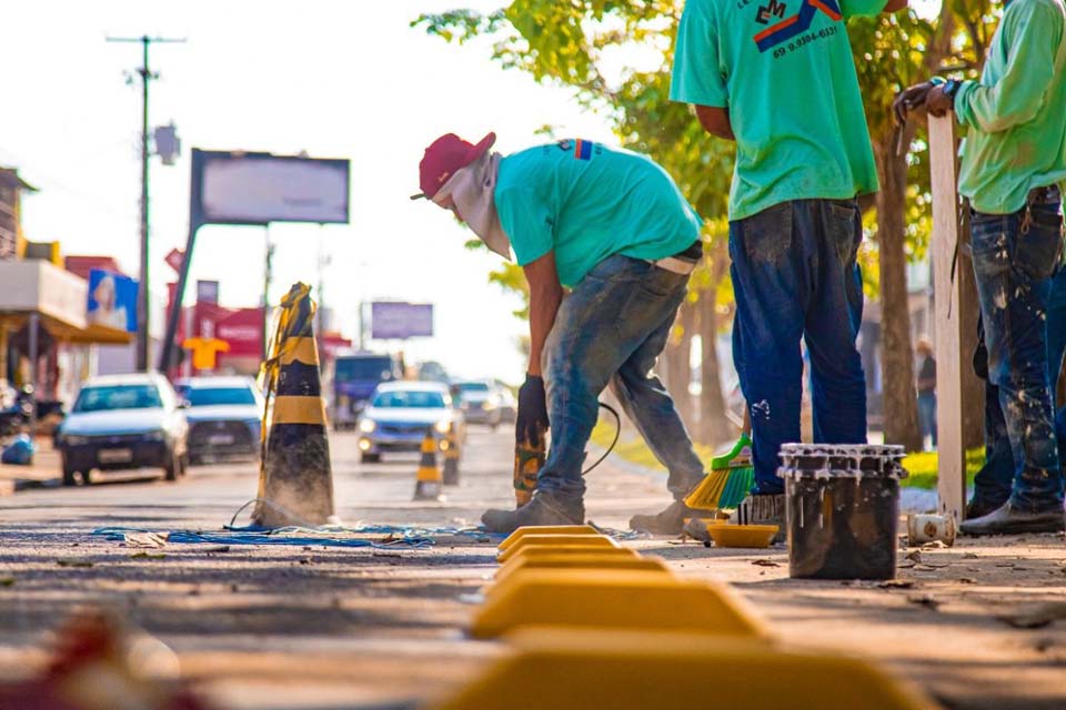 Obras de revitalização da Avenida Dom Pedro I transformam cenário urbano