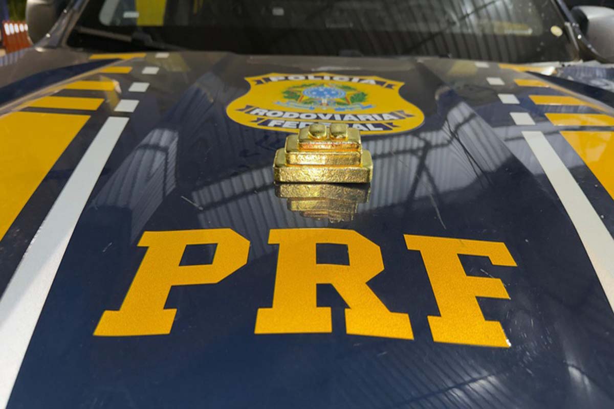 Polícia Rodoviária Federal apreende mais de 2 kg de ouro em Vilhena