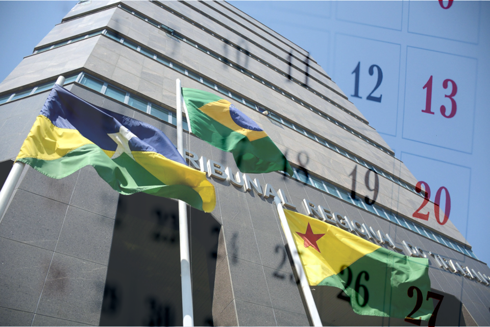 TRT-14 estabelece ponto facultativo no dia 20 de junho, sexta-feira subsequente ao feriado de Corpus Christi