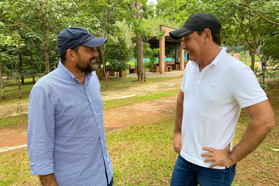 Em visita à Ouro Preto do Oeste deputado Laerte Gomes confirma mais de R$ 3 milhões alocados para o município