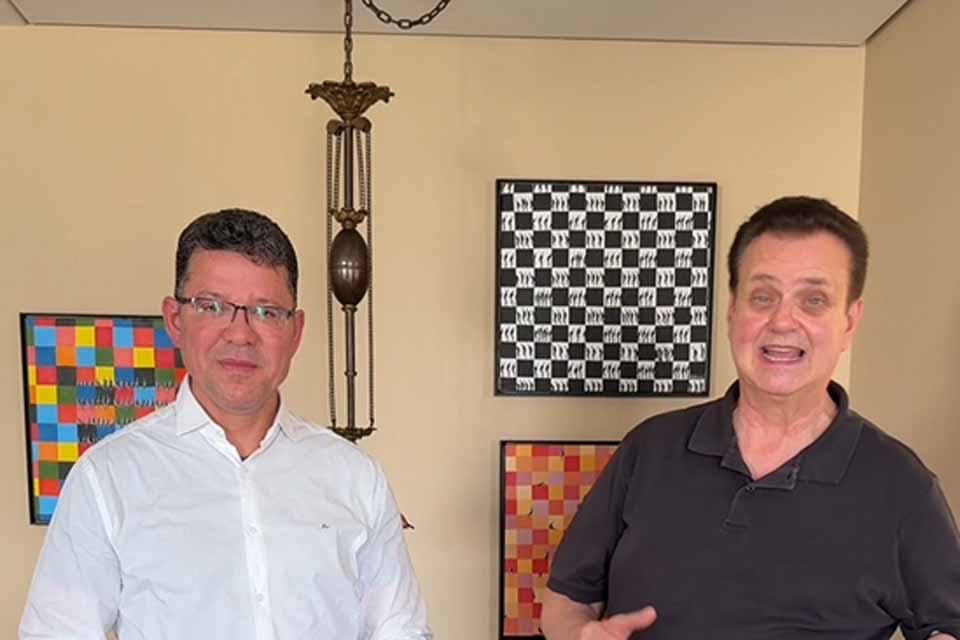 Vídeo: Marcos Rocha se filia ao PSD em encontro com Gilberto Kassab, em São Paulo