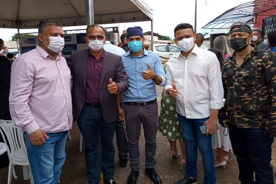 Vereador Paulo Tico participa da solenidade que marca o início da 6ª edição do projeto “Enxergar” em Porto Velho