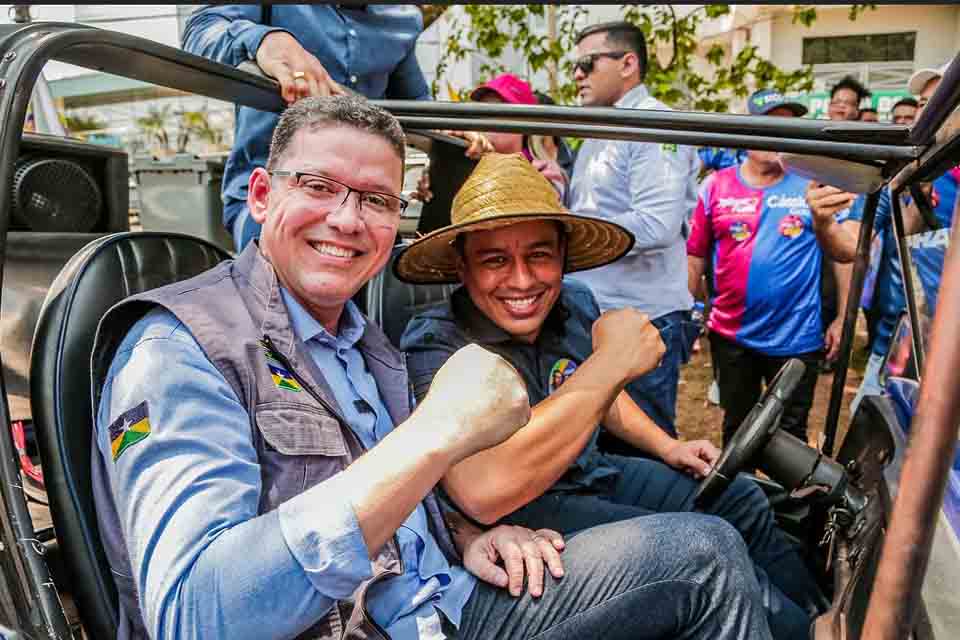 Prefeito de Cacoal reforça apoio ao coronel Marcos Rocha pelo histórico de ações em prol dos municípios