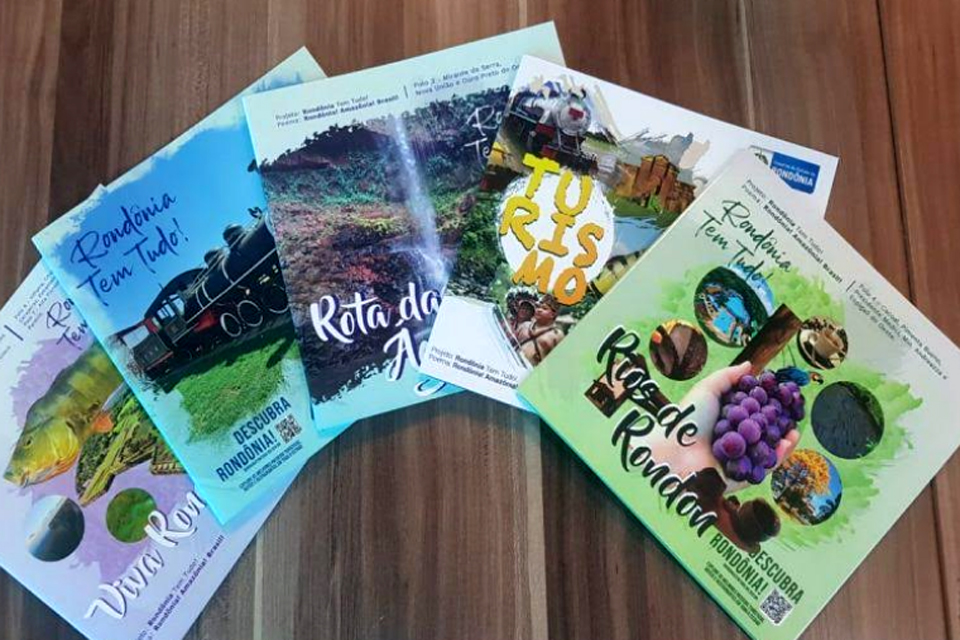 Setur lança cinco livros para estimular e promover o potencial turístico do Estado de Rondônia