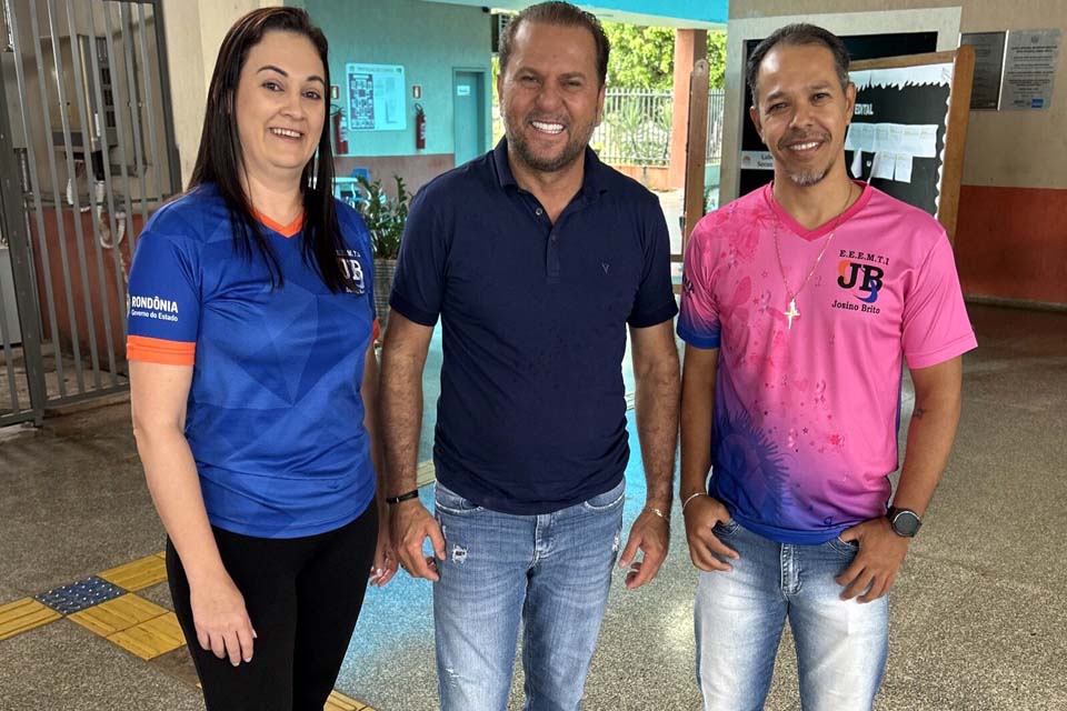 Mais escolas de Cacoal são contempladas com reformas por recursos assegurados pelo deputado Cirone Deiró 