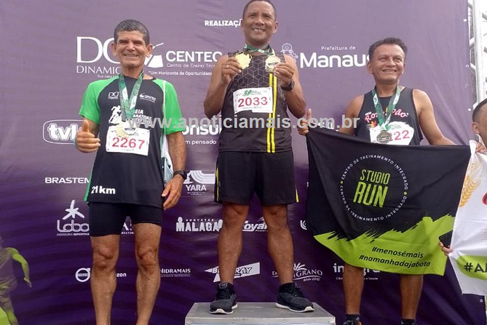 Atleta jaruense é vice-campeão da Meia Maratona Sustentável do Amazonas, em Manaus