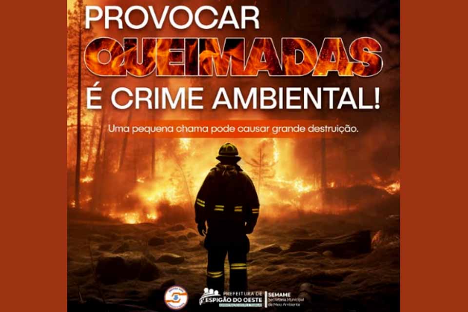 Prefeitura alerta sobre prevenção e alerta população sobre perigo das queimadas urbanas