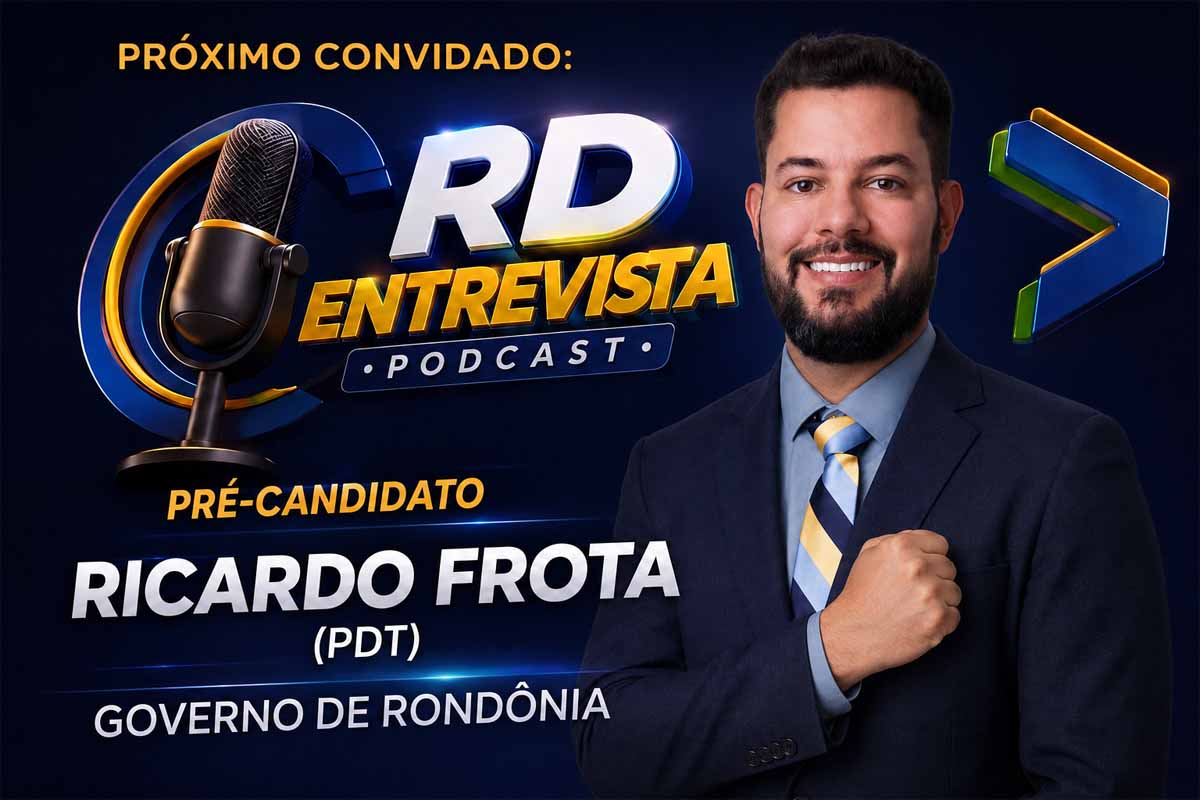 Ricardo Frota explica ida ao PDT, comenta acusação de Euma Tourinho em 2024, fala sobre FENACOM e apresenta ideias para Rondônia