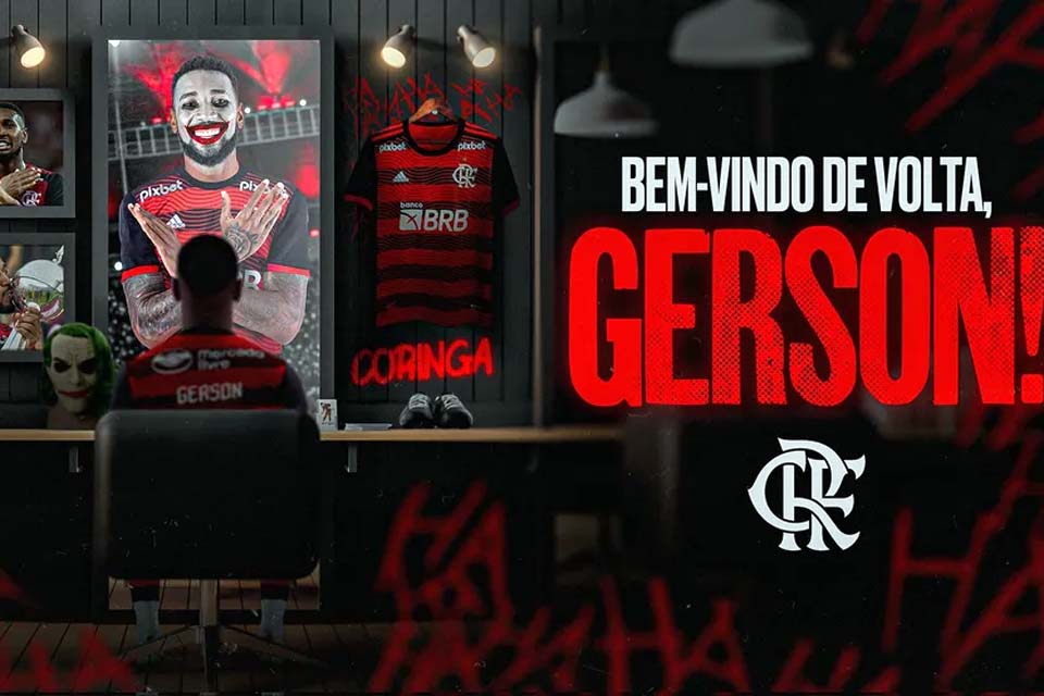Flamengo oficializa volta de Gerson: 