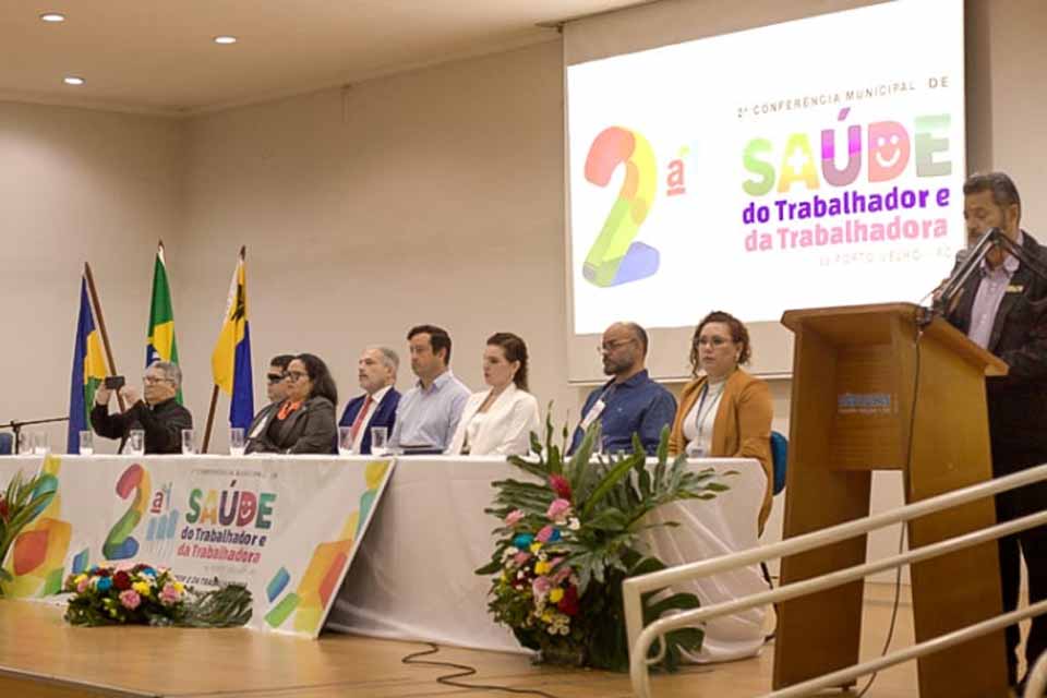 Abertura da 2ª Conferência Municipal de Saúde do Trabalhador e da Trabalhadora em Porto Velho reúne mais de 230 pessoas