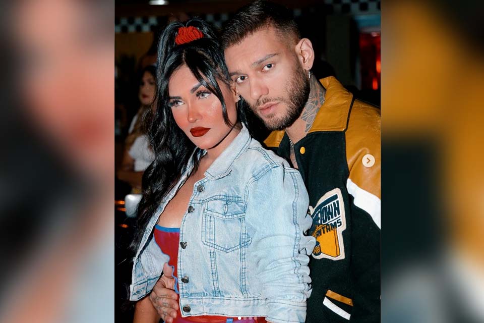 Flay aparece irreconhecível em fotos de divulgação de seu novo clipe com Lucas Lucco: Essa não é a Flay do BBB