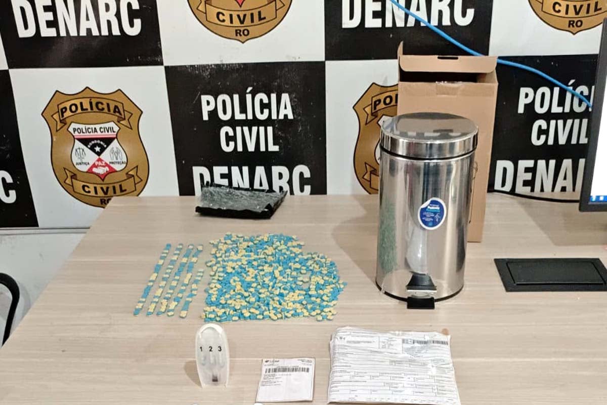 DENARC prende suspeito de receber mais de mil comprimidos de ecstasy