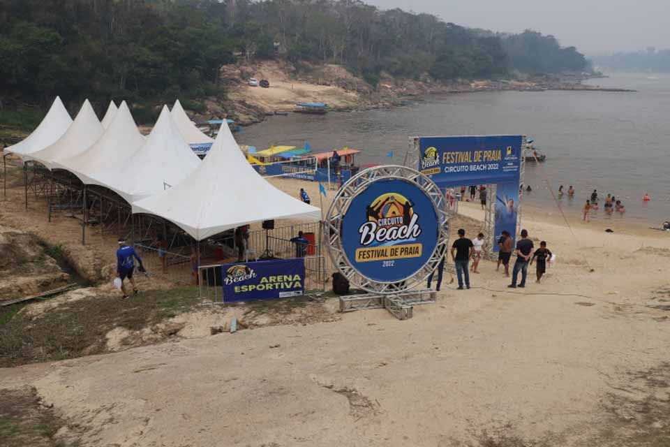 Festival de Praia acontece nos dias 13 e 14 de setembro
