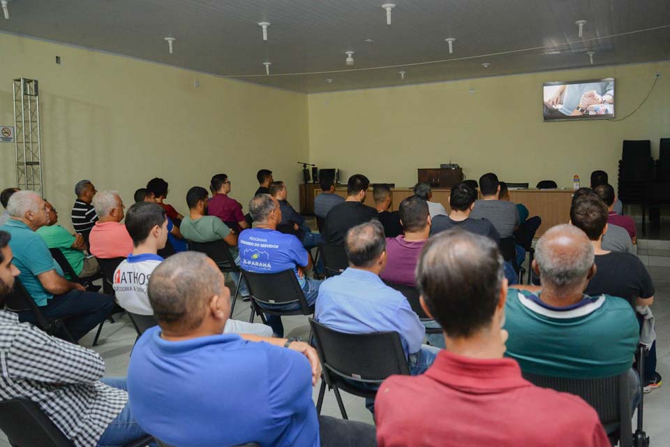 Semasf de Ji-Paraná inicia projeto “Silêncio dos Homens” com exibição de documentário