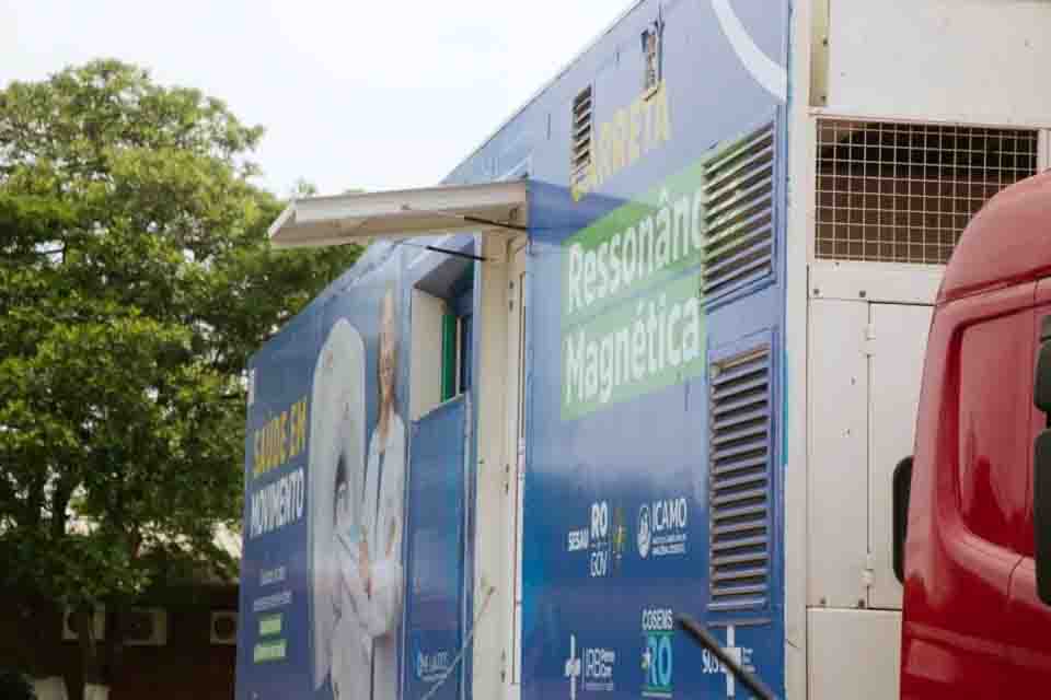 Carreta da Ressonância chega a Vilhena para atender pacientes do Cone Sul