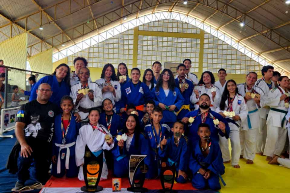  Machadinho do Oeste é destaque no Estadual de Judô realizado em Buritis 