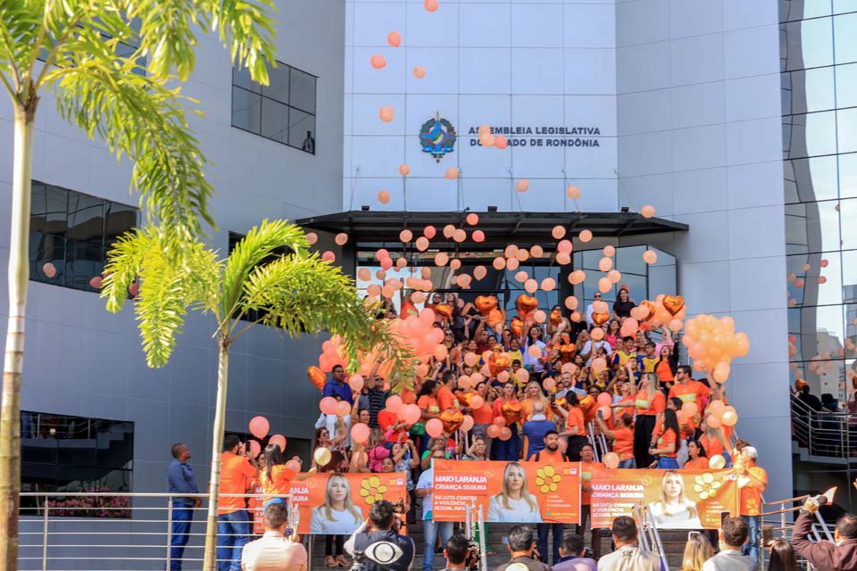 Ieda Chaves mobiliza ação no dia “D” da campanha “Maio Laranja – Criança Segura”