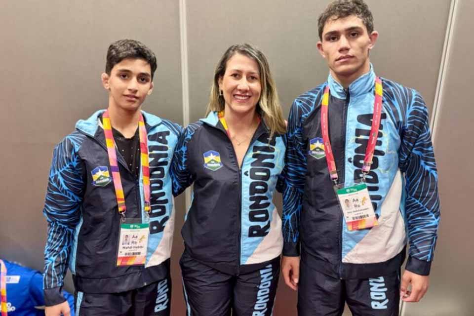 Irmãos iranianos conquistam medalhas de bronze por Rondônia nos Jogos da Juventude 2025
