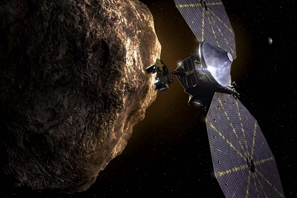 Nave da missão Lucy da Nasa decola para jornada de 12 anos até asteroides de Júpiter