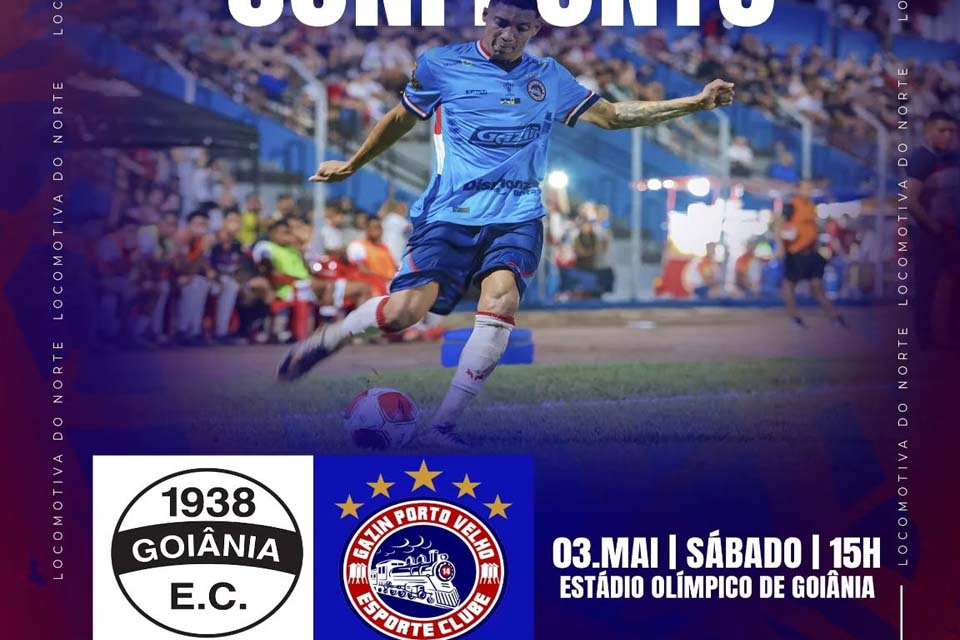 Gazin Porto Velho vai a Goiônia em busca de sua primeira vitória na Série D