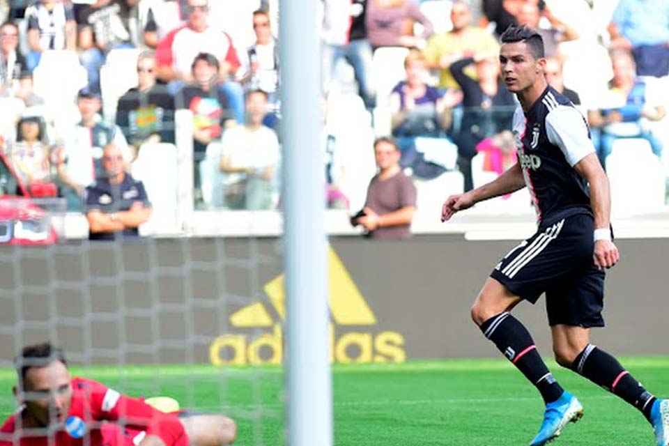 VÍDEO - Cristiano Ronaldo marca e Juventus bate o SPAL pelo Italiano; Melhores Momentos