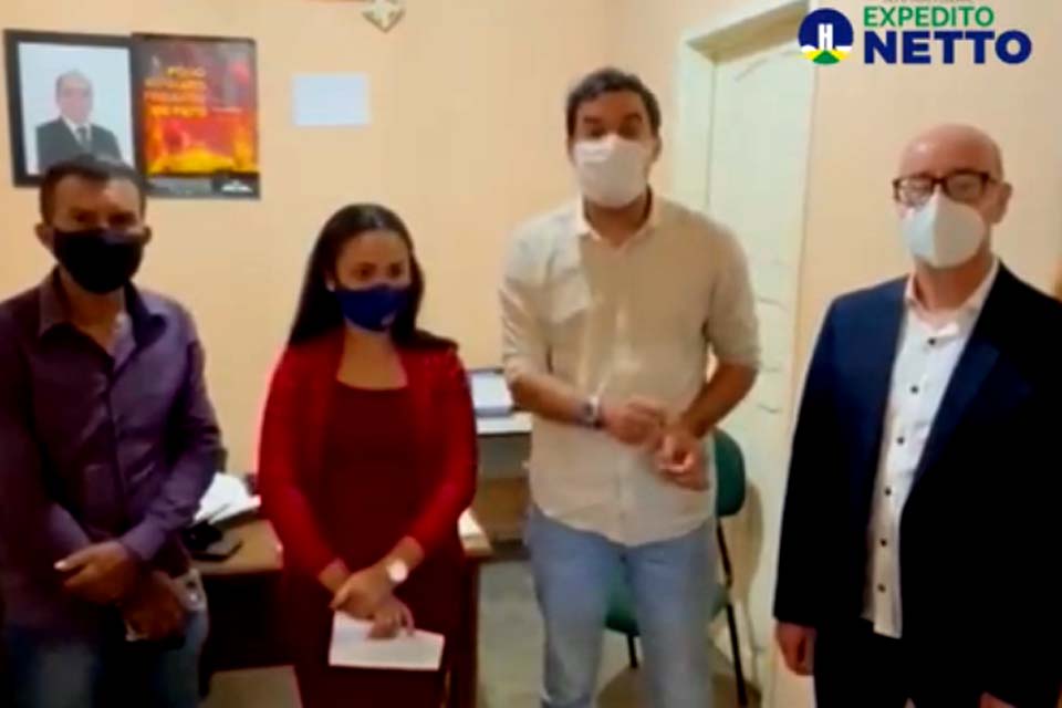 Deputado Federal Expedito Netto se reúne com representantes de Buritis e anuncia R$ 1,5 milhão em recursos para o município